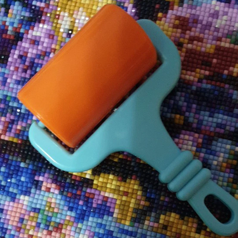 1 шт. многофункциональная алмазная живопись крестиком пластиковый роликовый