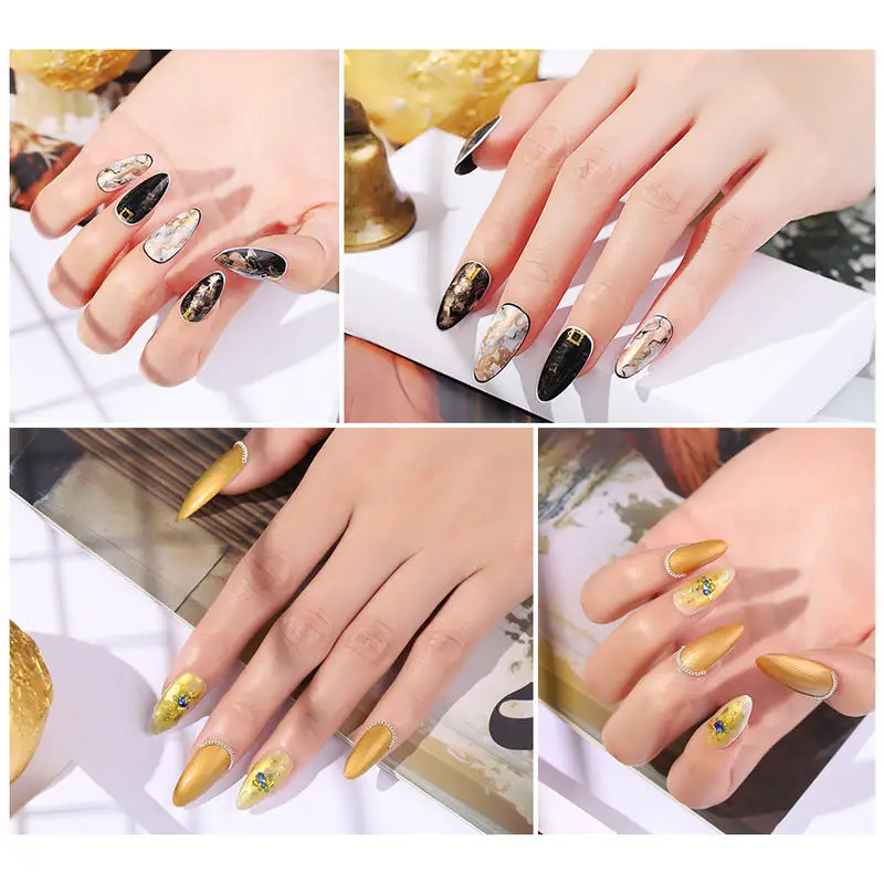 Belen Metallic Blossom Nail Liquid Fast Air Dry Blooming Polish Rose Gold Art Painting Varnish Manicure 10ml | Красота и здоровье