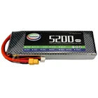 11,1 В Графеновый RC LiPo аккумулятор 3S 5200 мАч 100C для вертолета самолета квадрокоптера самолета автомобиля дрона батареи 3S AKKU