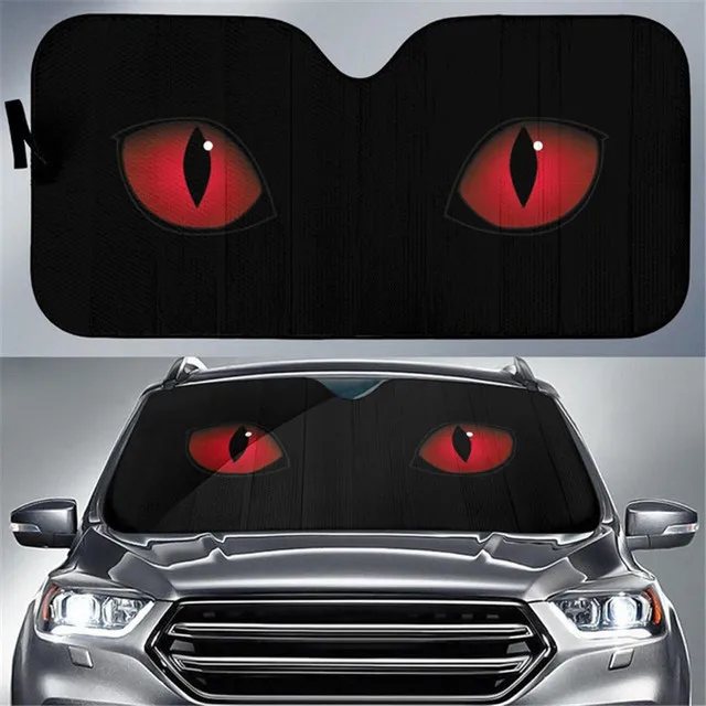 

Car Windshield Sun Shade Evil Eye Print Sunshade Car Shield Shade Visor Cover Foldable Auto Accessories for Car Truck SUV