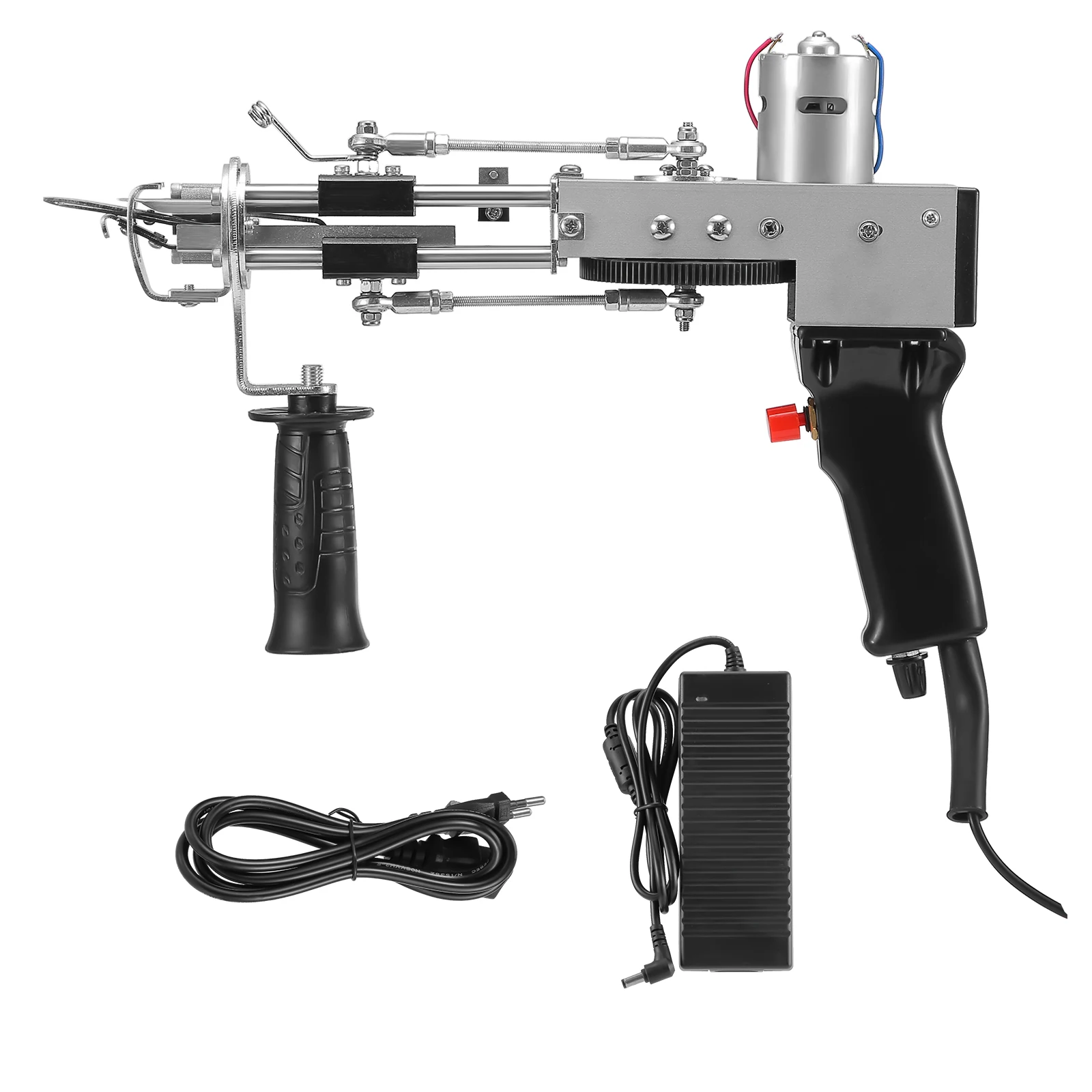 Черный Электрический ковер Tufting пистолет Ткачество машина срезанная петля ворс