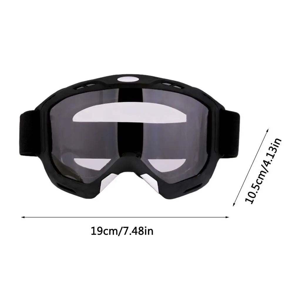 

Motocross Goggles Windproof Dustproof Anti UV Breathable Adjustable Motorcycle Eye Glasses For Outdoor Riding Cycling Skiing