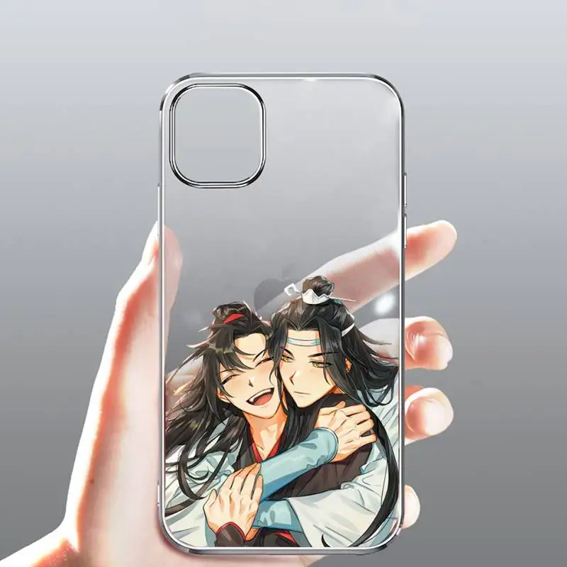 

Mo Dao Zu Shi MDZS anime Phone Case Transparent for Clear iPhone case 11 12 mini pro XS MAX 8 7 6 6S Plus X 5S SE 2020 XR