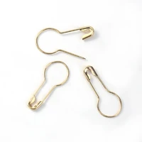 100 500pcs safety pins gourd shape metal clips marker tag gourd pins safe craft knitting cross stitch holder diy sewing kit