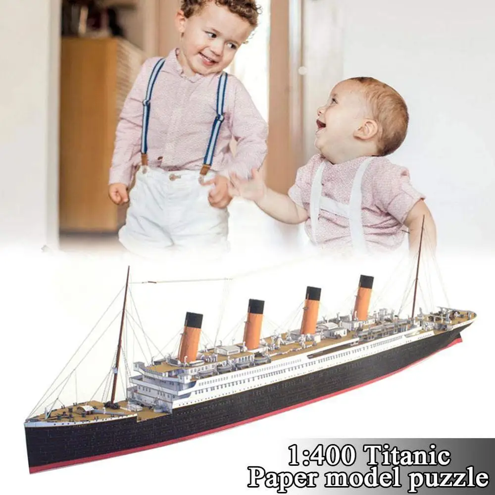 1:400 Британский Титаник Круизный корабль бумажная модель корабля ручной работы