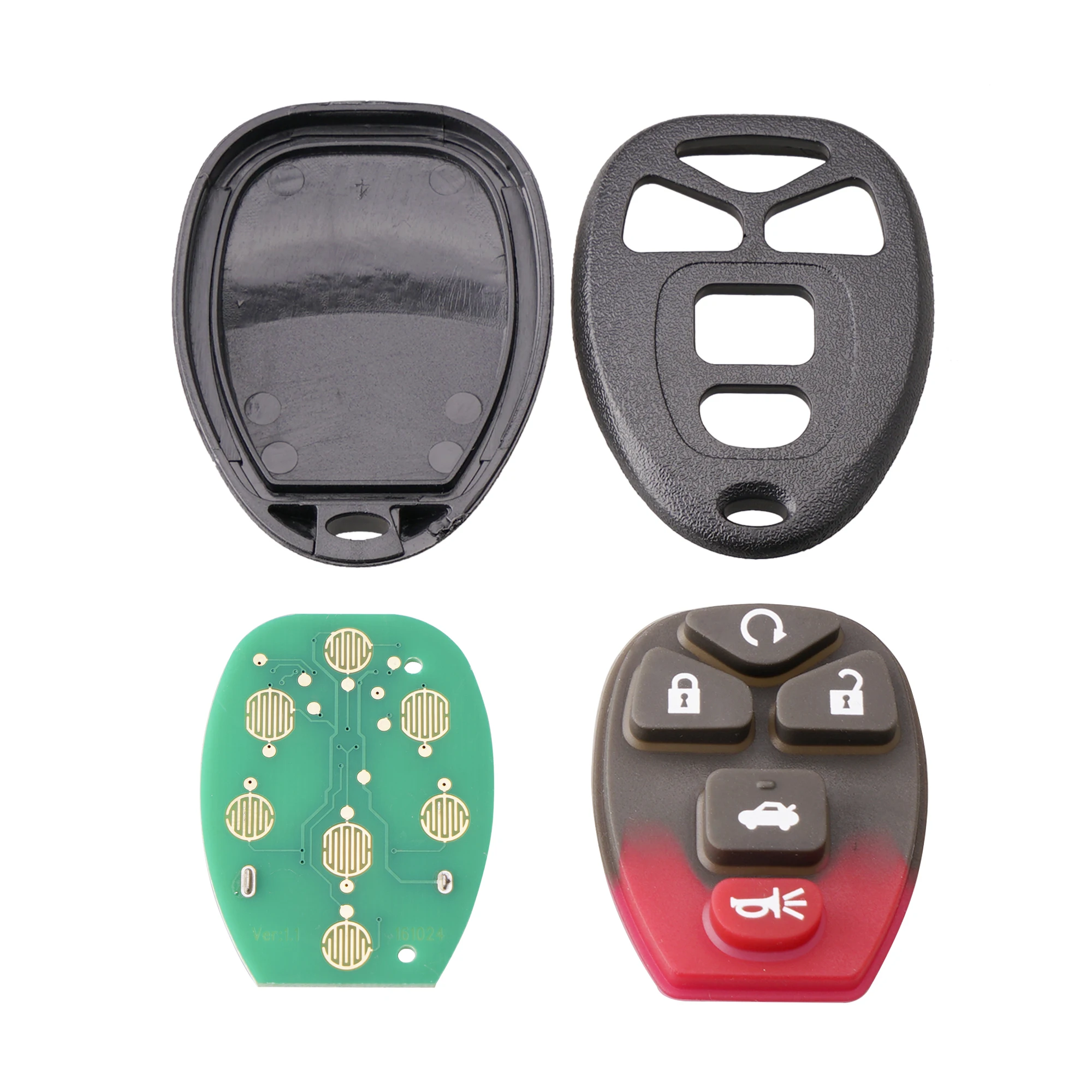 Ключ BHKEY KOBGT04A для Chevrolet Key 5 кнопок 315 МГц пульт ДУ Buick кобальт лакросс Aura умный