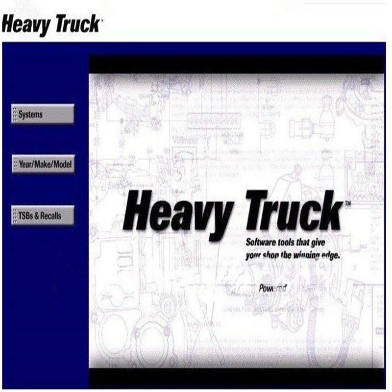 

M-itchell Heavy Truck Diagnostic Software 2005 auto diagnosis data