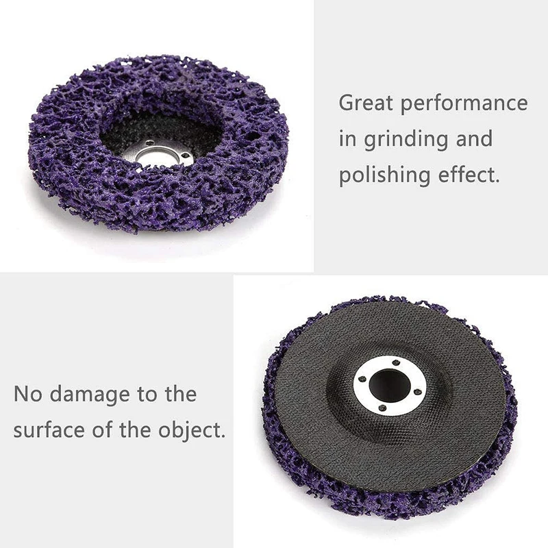 Top!-3PCS 100mm Strip Wheel Disc Abrasive Angel Grinders Clean Tool for Rust/Paint/Flaking Materials Removal |