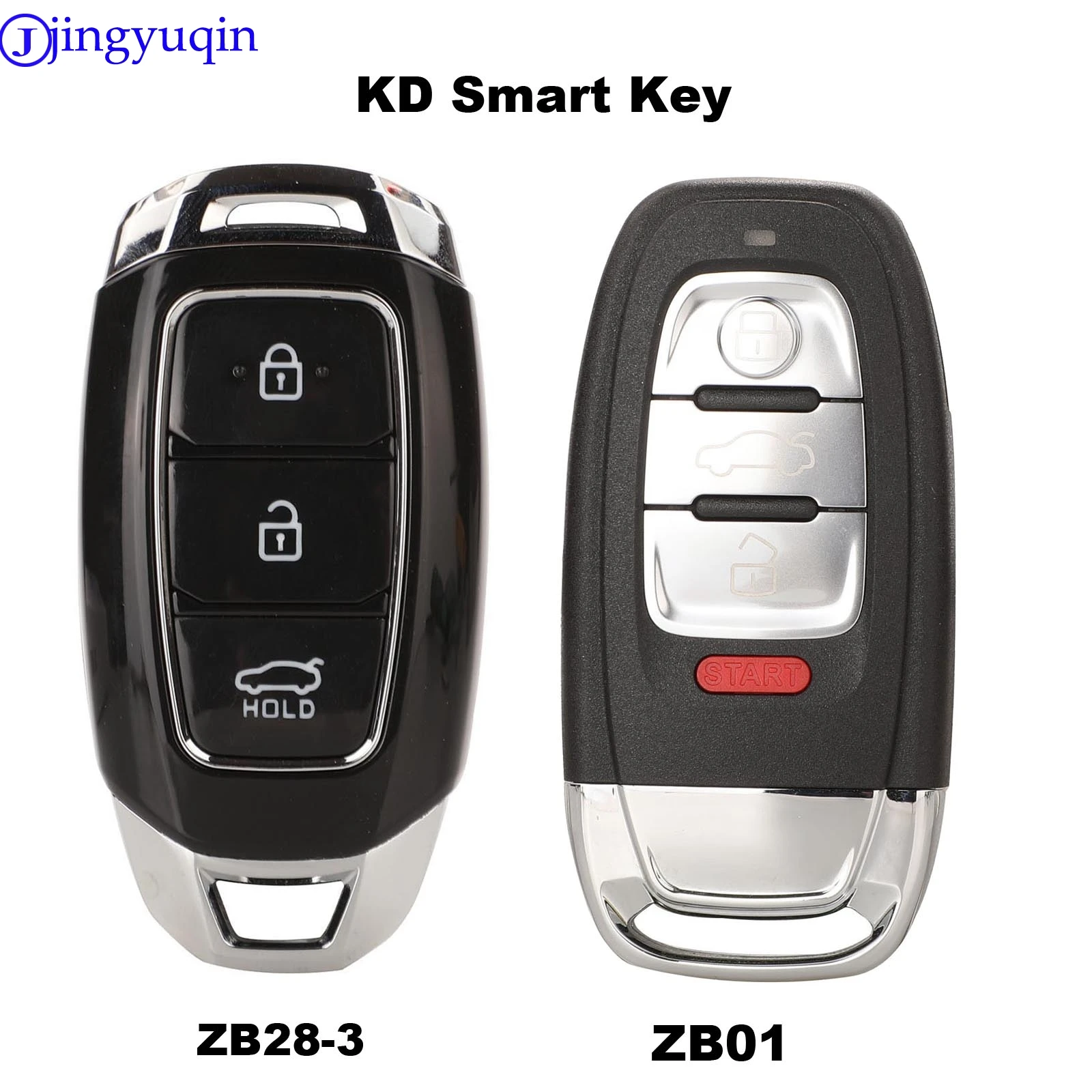Пульт дистанционного управления jingyuqin Универсальный KEYDIY KD Smart Key ZB01 ZB28 для брелока управления генератором