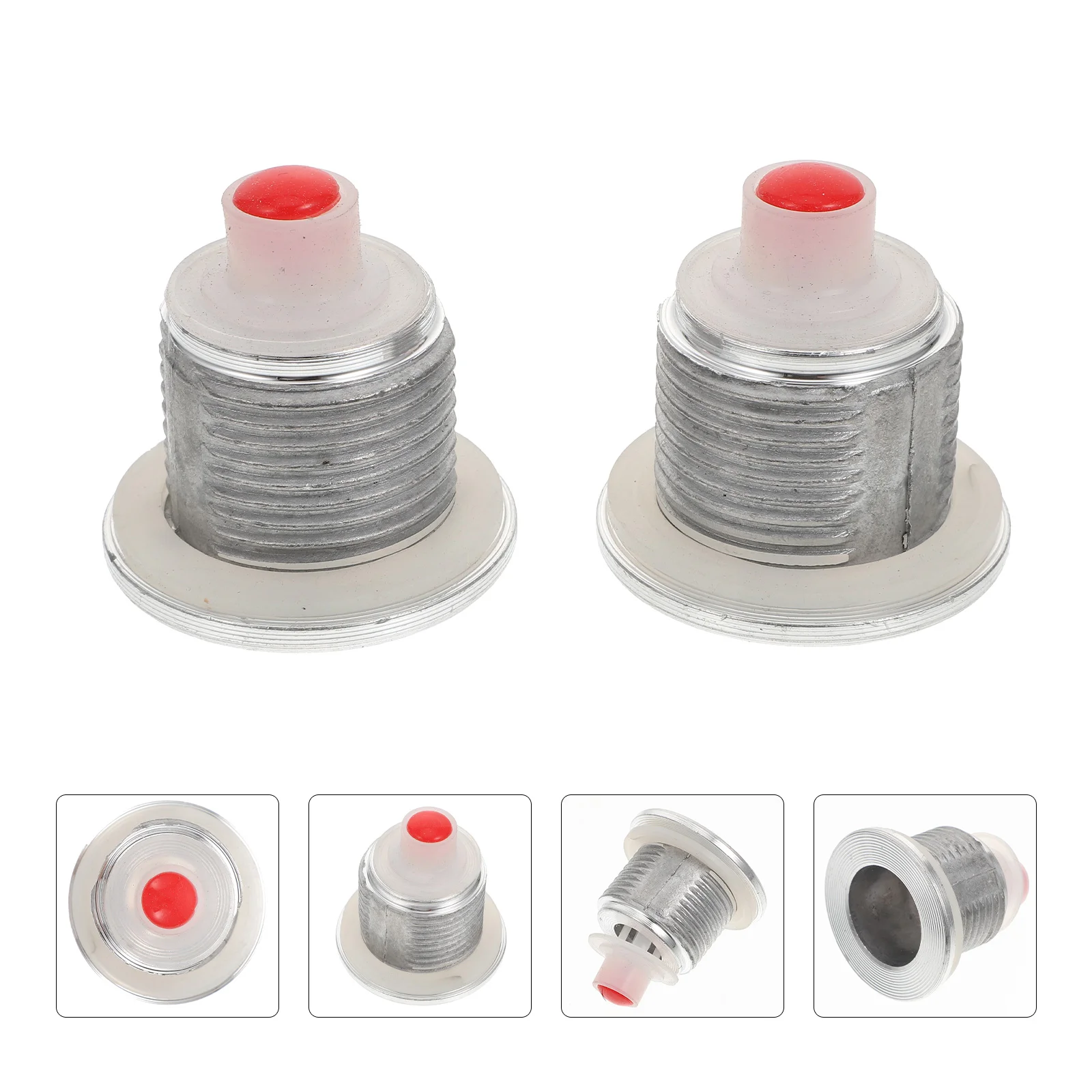 

2 шт., универсальные принадлежности для скороварки (серебристые)