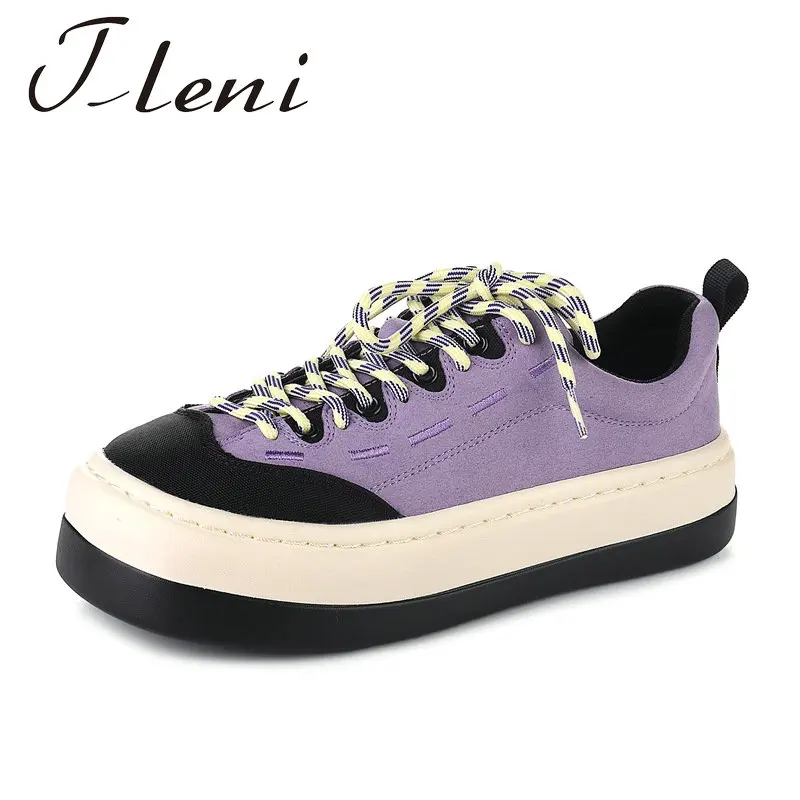 

Canvas sneakers women 2021 spring new style increased comfort and breathable running shoes wild thick-soled sneakers women ZN-63