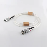 reference interconnects audio cable with carbon fiber xlr balanced female to male hifi cable