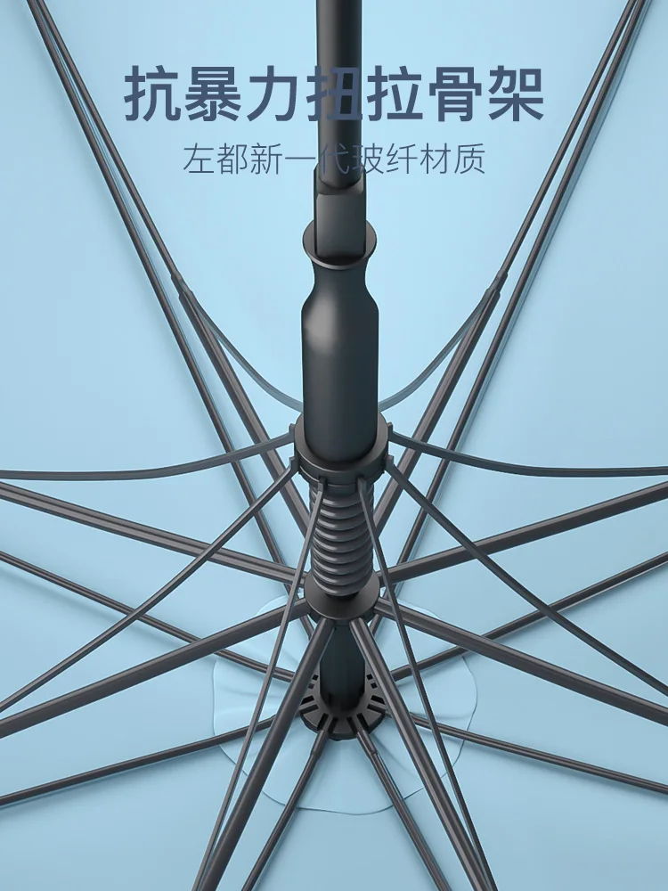 Online Ombrello Lungo Doppio Di Lusso Da Uomo Antivento Grande Viaggio All'aperto Portatile Grande Ombrello Da Golf Automatico Paraplu Rain Gear DA60YS