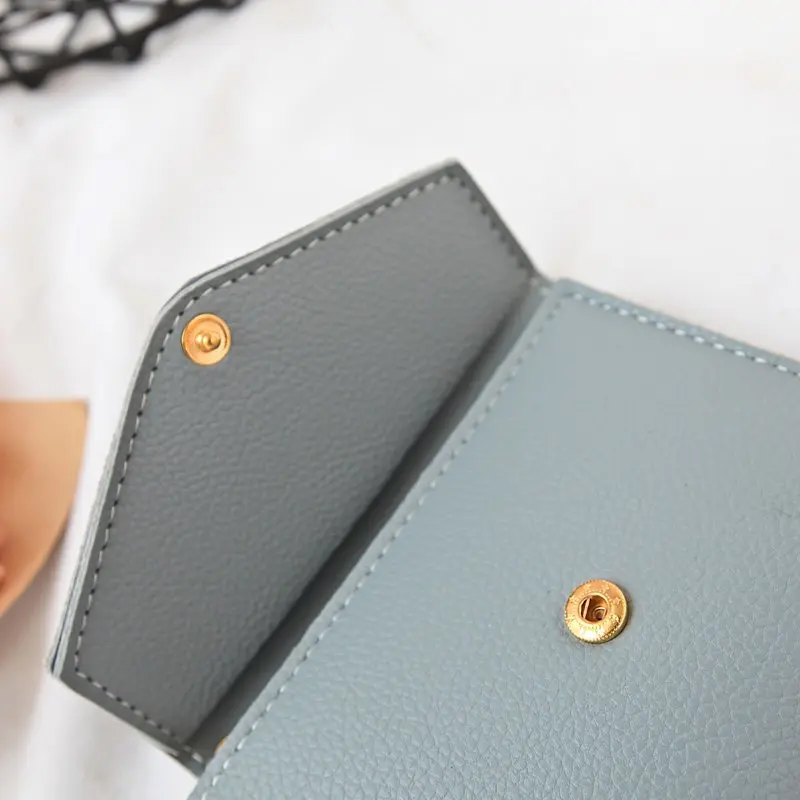 

Women's short wallet 2021 new leather women's wallet, card bag, coin purse, one fashion, versatile and convenient to hold