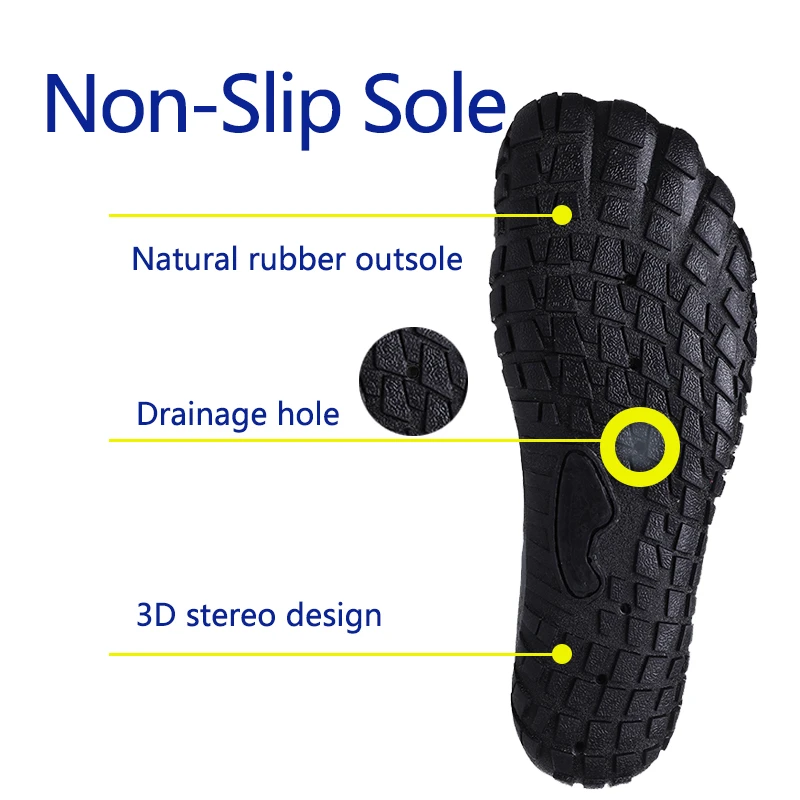 Мужские кроссовки для воды летняя обувь плавания пляжа босоножки Тапочки