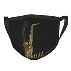 Подарок для джазовой музыки, маска для любителей джазовых игр Epic Sax Black Border