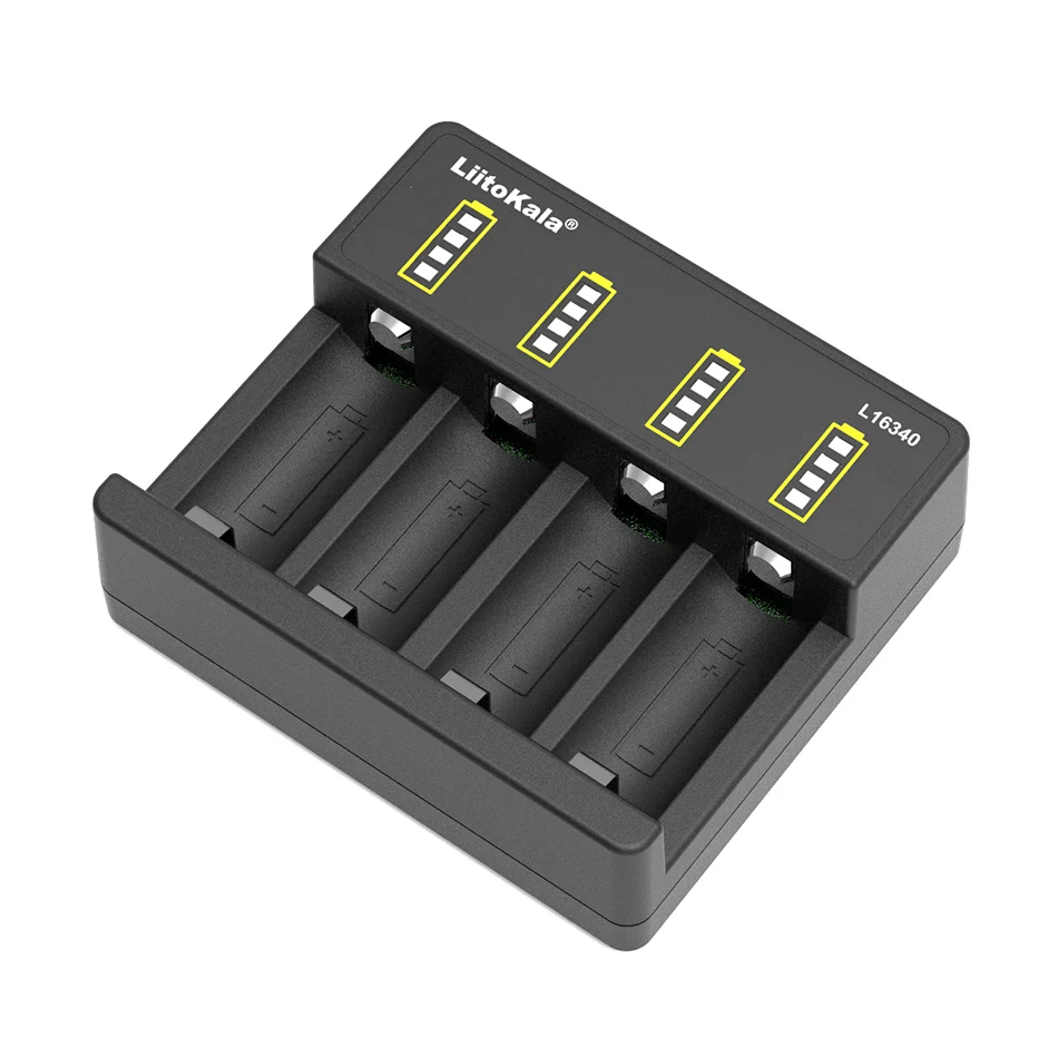 LiitoKala Lii-16340 Charger 3.7V 4.2V Rechargeable battery CR123A CR123 16340 Charger