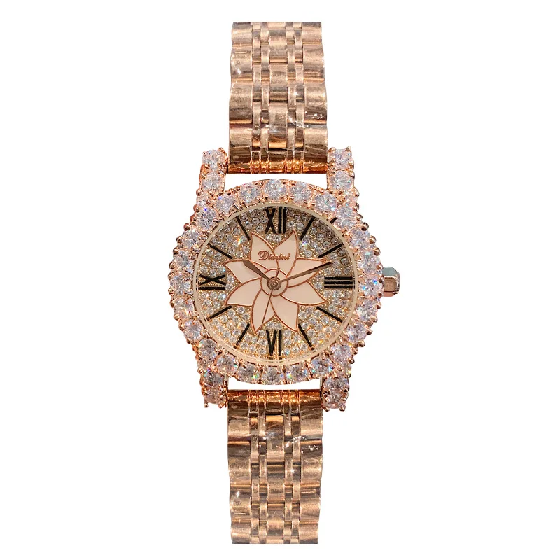 

Women Watches Top Luxury Crystal Diamond Woman Full Rhinestone Sparkling Ladies Watch Women Clocks bayan kol saati dames horloge