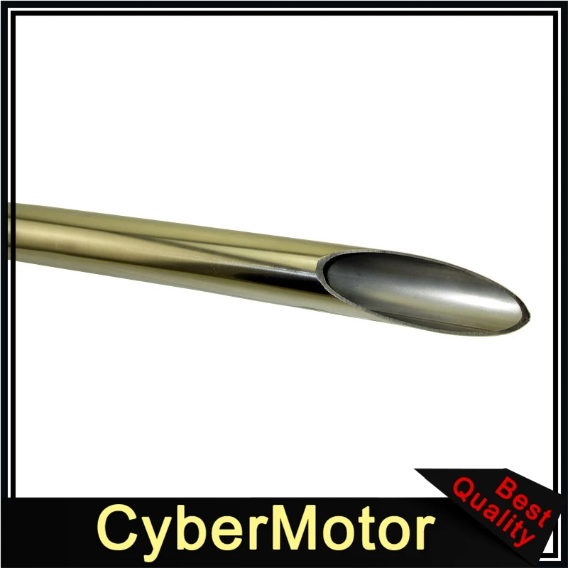 

Stainless Steel Drag Pipe Exhaust Muffler For CT110'S Honda OHC 50 70 And Clones 50 To 195cc Horizonal Singles