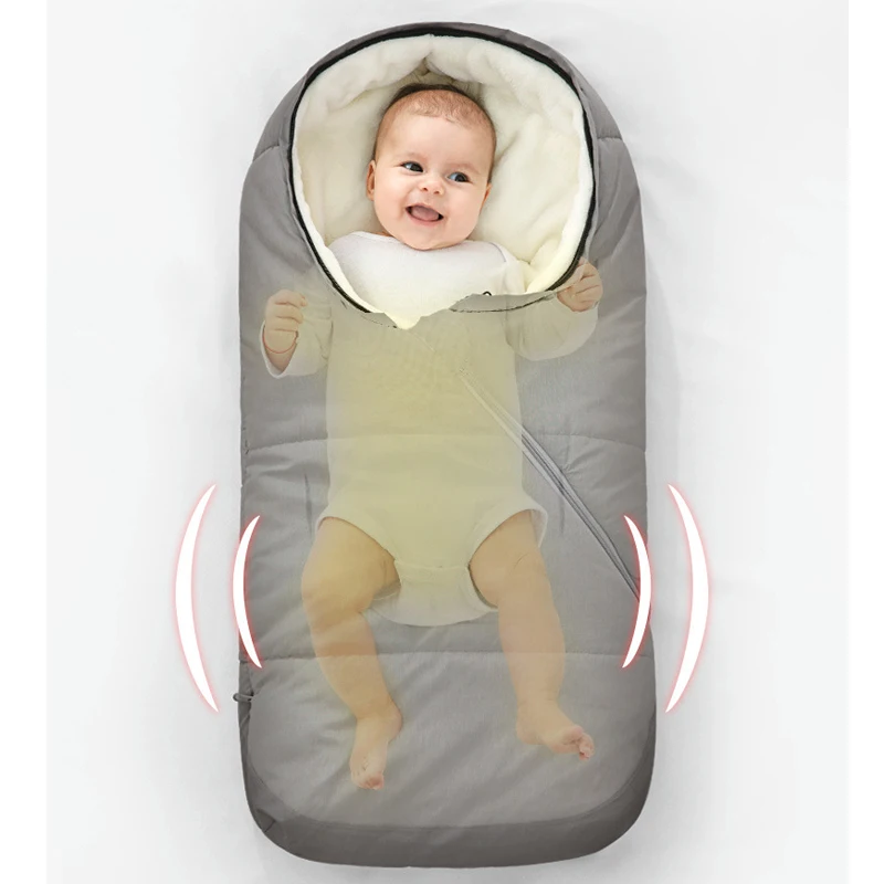 Детский спальный мешок водонепроницаемый ветрозащитный для детской коляски