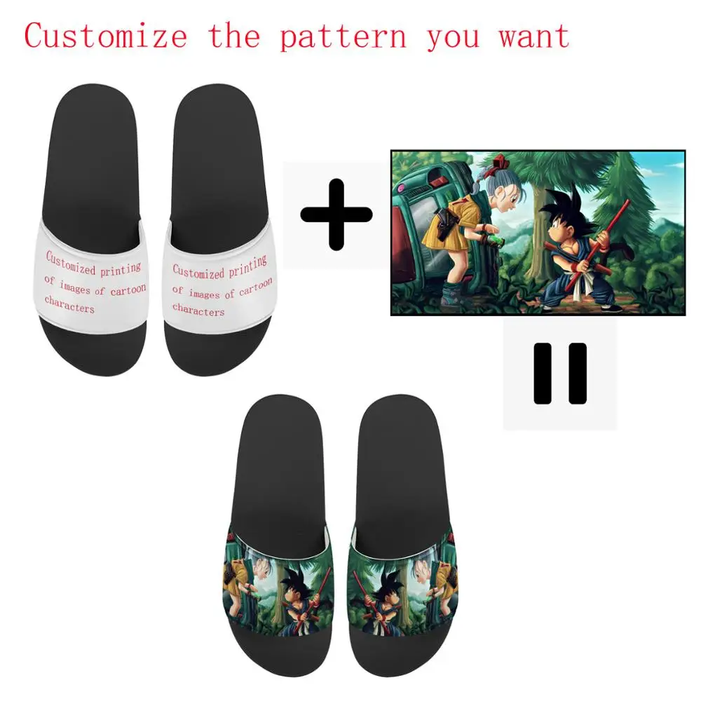 

Women Custom image Slippers Russian flag Print Summer Fashion Slide Sandals Outdoor Non-slip Beach Shoes Platform Flip Flops