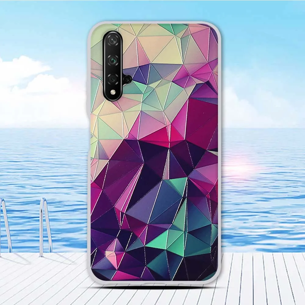 Чехол Funda 6,26 дюйма для huawei nova 5 T, силиконовый чехол для Honor 20, чехол с животным принтом, чехол для Honor 20 S, чехол для телефона, бампер - Цвет: 11