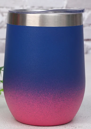 Новый подарок кружка термос в форме яйца 9 унций для вина пива кофе из нержавеющей