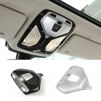 for bmw x3 x4 g02 g01 18 21 chrome car front reading light lamp switch panel cover trim auto inner accessories