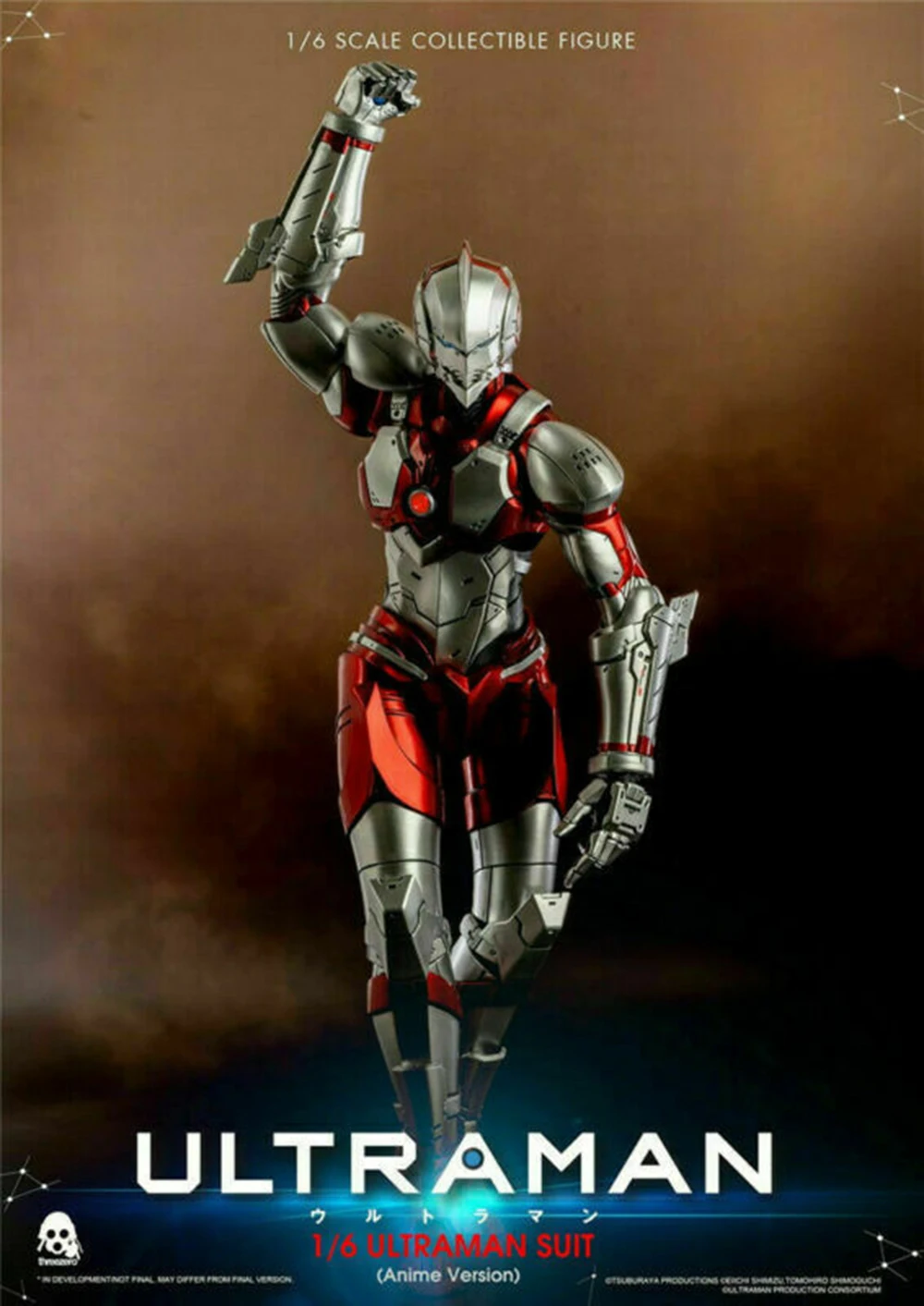 Коллекционные Altman Threezero 3A 3Z0129 1/6 костюм ультрамена аниме версия игрушки для фанатов