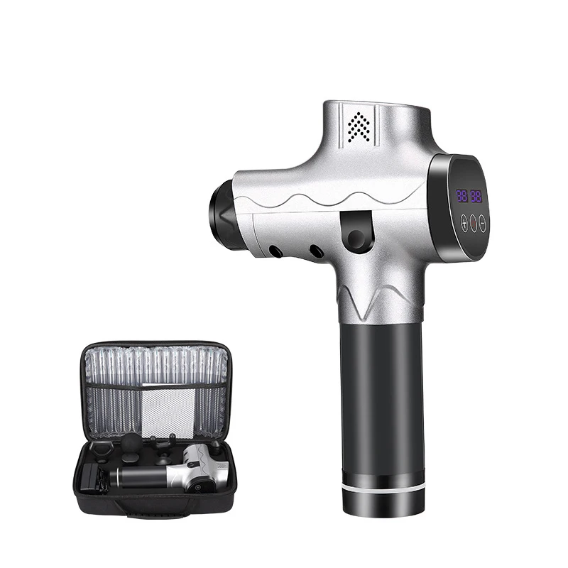 Электрический массаж мышц пистолет Фитнес упражнений расслабление машина