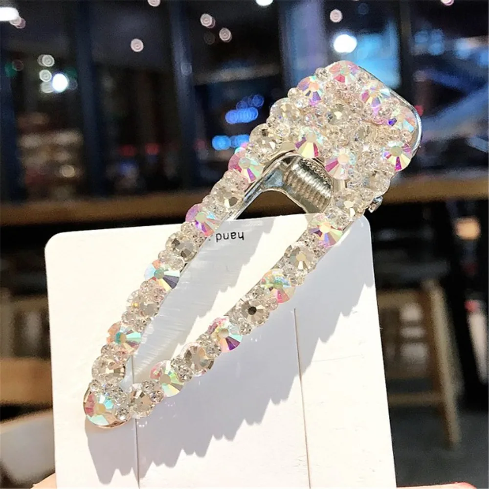 Женская заколка для волос с кристаллами 1 шт.|Шпильки и заколки волос| |