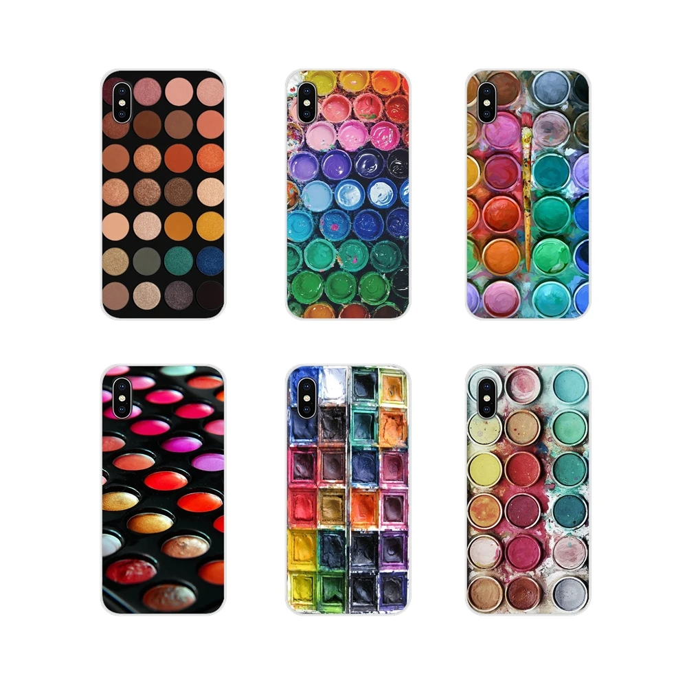 Чехлы для сотовых телефонов Акварельная Палитра Тени век макияжа Samsung Galaxy J1 J2 J3 J4