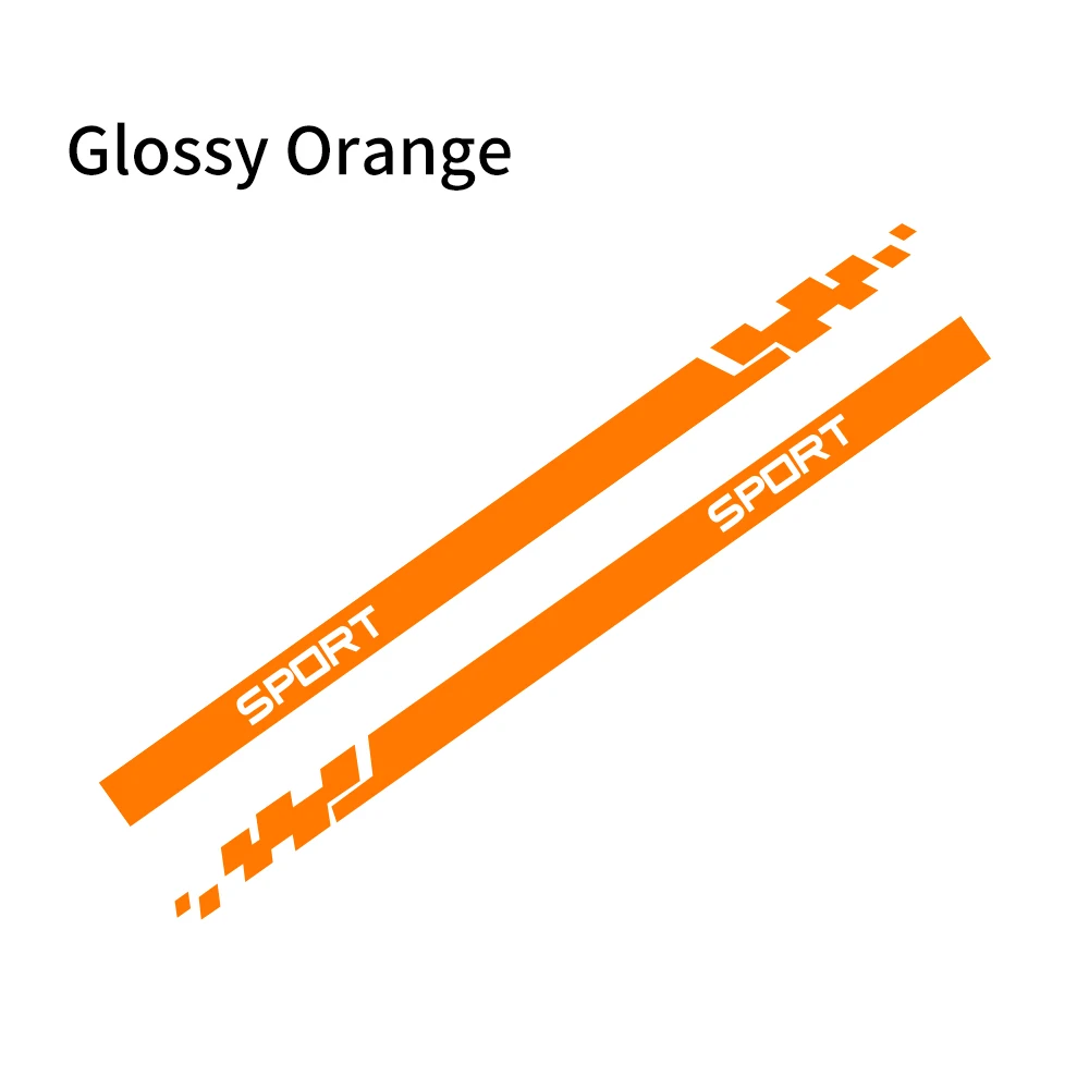 

2 шт., автомобильные виниловые наклейки, двусторонние полосы