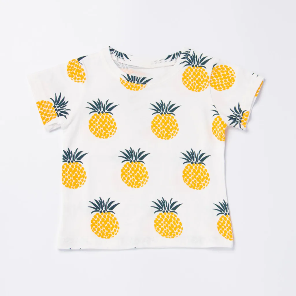 Мода 2019 г. одежда для малышей детская футболка мальчиков и девочек с рисунком