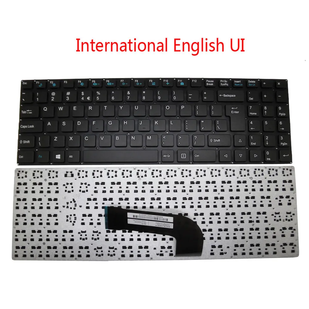 

Laptop FR GR HU NE UI UK Keyboard For ECS US55II French Germany Hungary Nordic International English United Kingdom New
