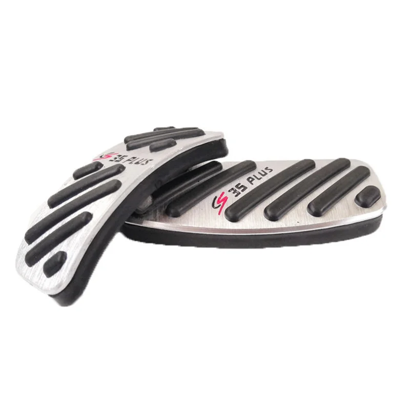 

For Changan CS35 2017 2018 2019 2020 2021 Car Interior Non-Slip Aluminum Alloy Gas Accelerator Brake Pedal Pads Cover Styling