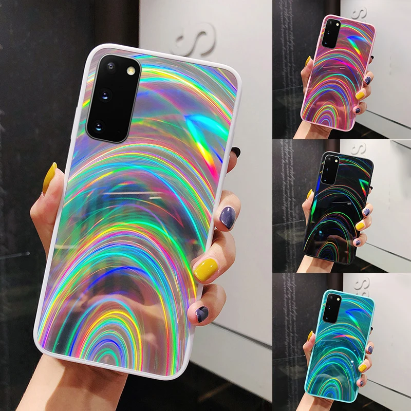 Блестящий чехол LOVECOM с подвесной веревкой для Huawei P40 Pro P30 P20 Mate 30 20 Nova 6 7 Мягкая