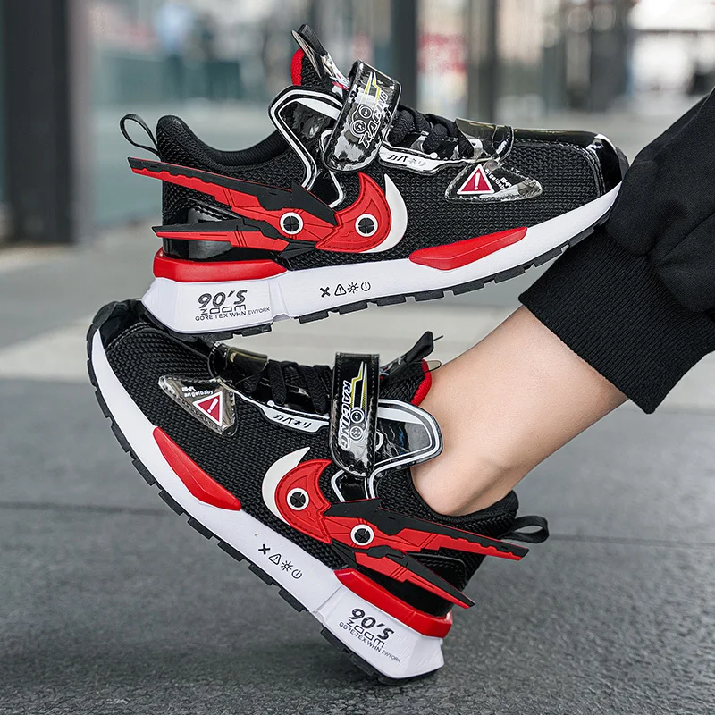 

2021 Children's Shoes Summer Boys Casual Sports Running Shoes Cartoon Image Trend Outdoor Lightweight Sports Shoes