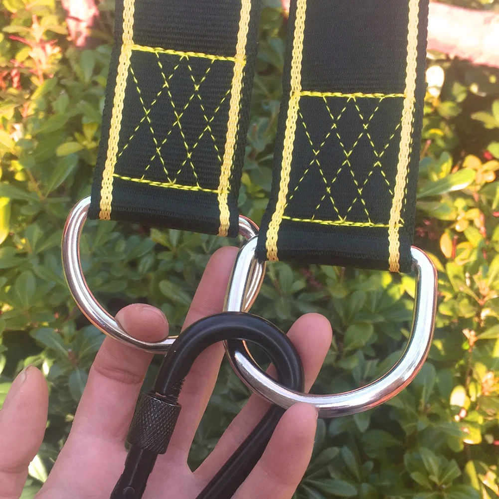 2 шт. дерево качели Портативный прочный легко UseHanging ремешки аксессуары для гамака