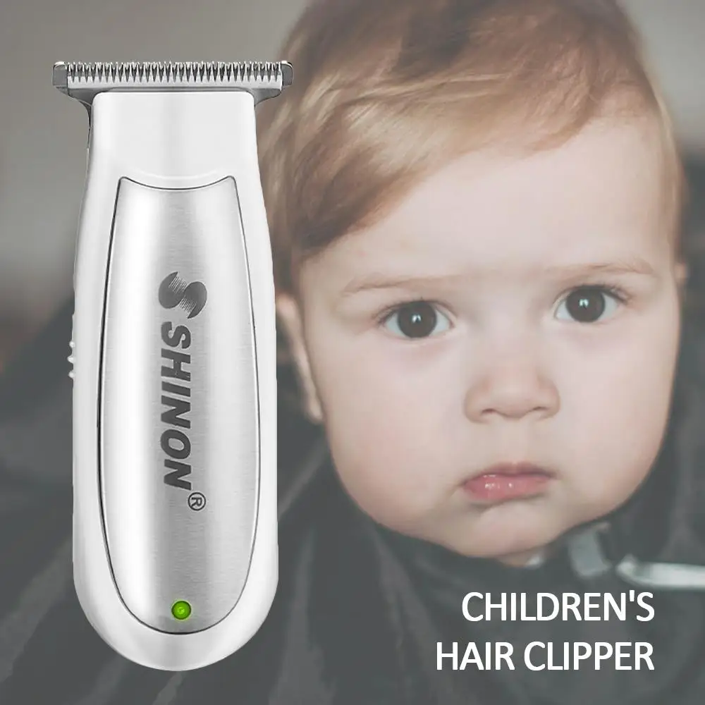 

Green Oil Bottle Waterproof Haircut Trimmer Electric Clipper Environmentally Friendly Healthy Low Noise Strong Power Soft