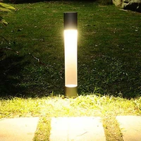 thrisdar 10w led garden lawn lamp modern waterproof aluminum pathway light outdoor courtyard villa landscape pillar light