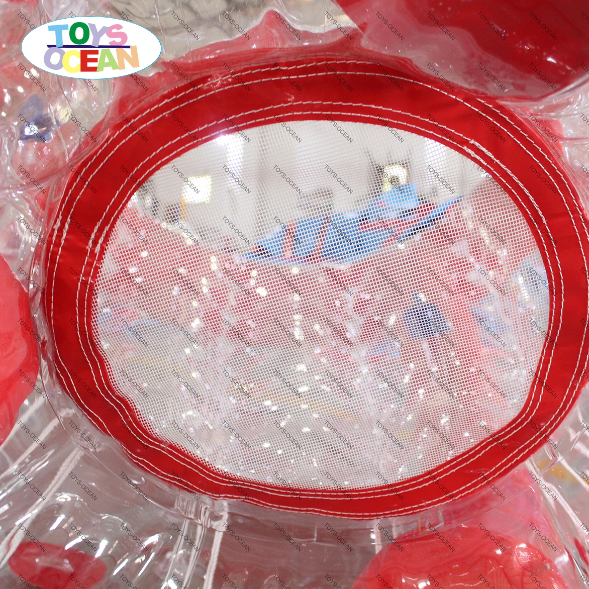 Сумасшедшая вода Веселая спортивная игра надувной барф-мяч 60 дюймов буксируемая