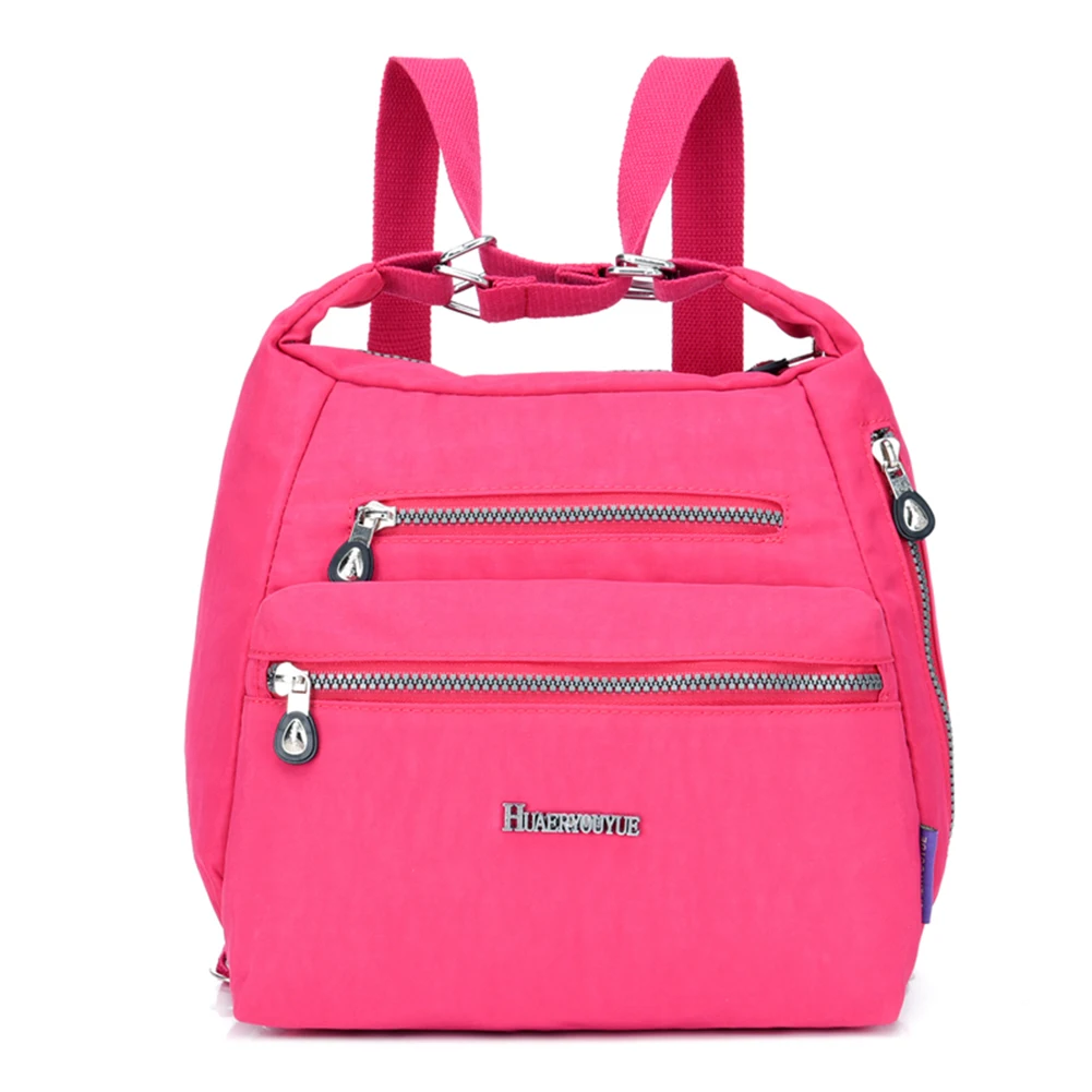 

Fashion Women Solid Color Backpacks Shoulder Crossbody Bag Casual Ladies Small Handbags Knapsacks For Teenager Grils School Bags