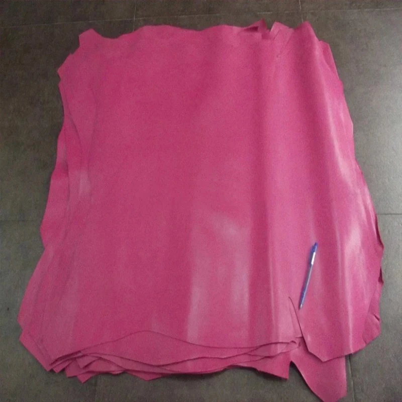 Бесплатная доставка ткань из натуральной овечьей кожи модный розовый мягкий