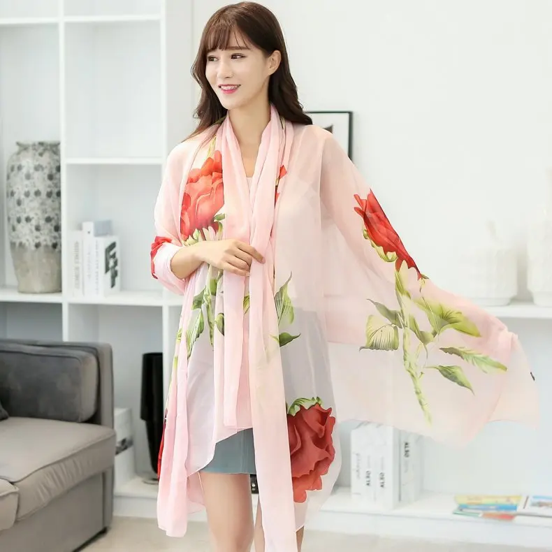 2020 200 см большой размер искусственная Роза Шелковый квадратный хиджаб кожа