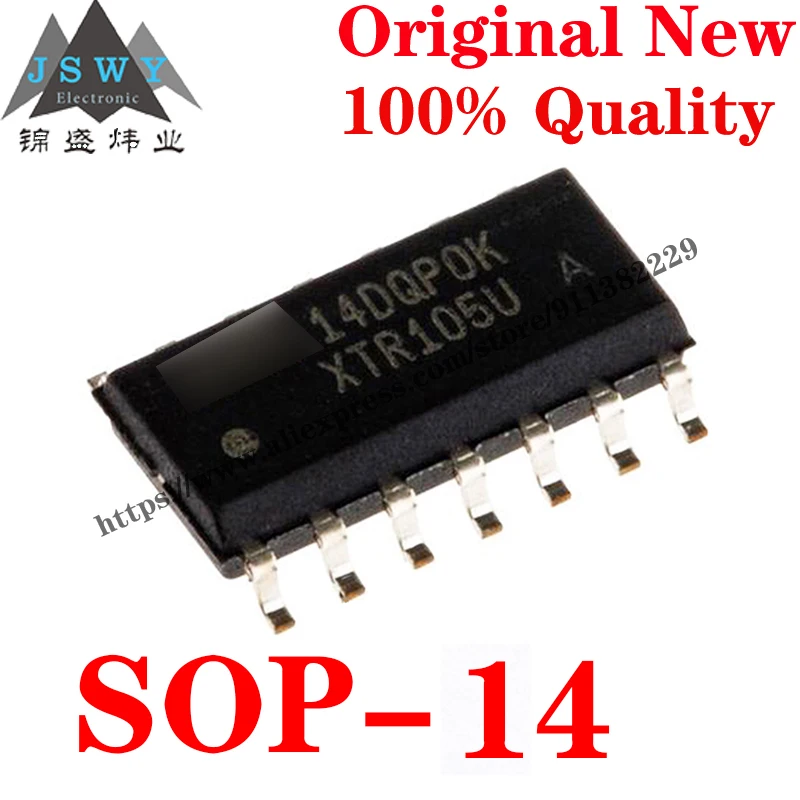 

10 ~ 100 шт. XTR105UA SOP-8 полупроводниковый изоляционный датчик напряжения тока IC чип с для модуля arduino Бесплатная доставка XTR105UA