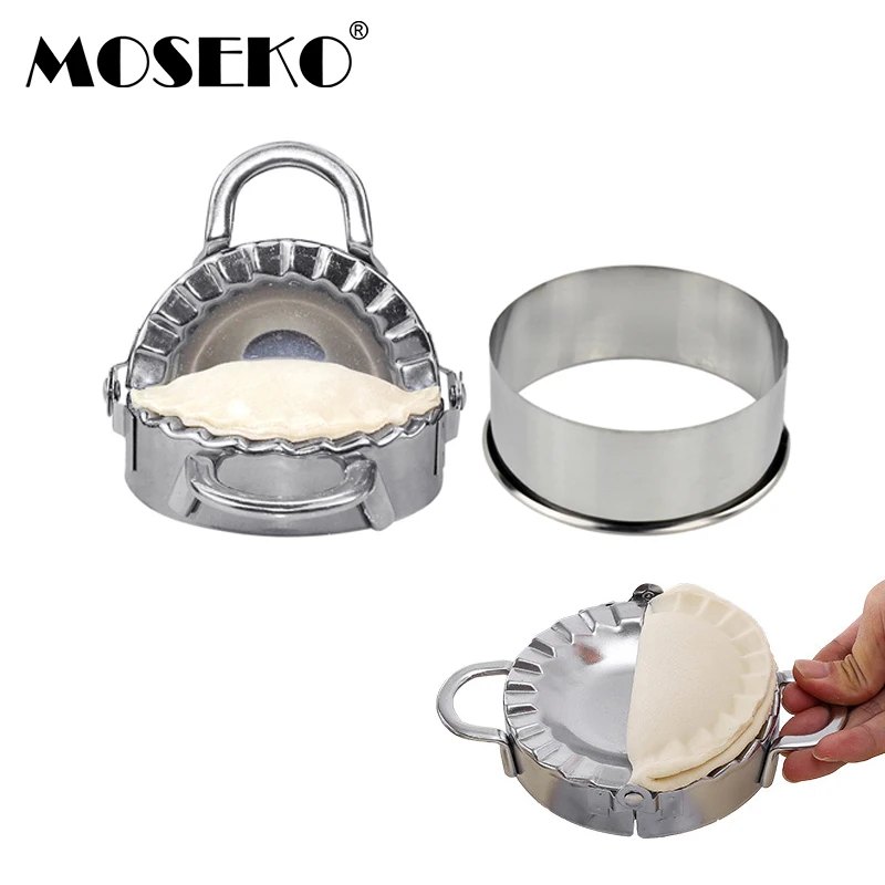 MOSEKO инструменты для приготовления пельменей Jiaozi форма выпечки нержавеющая сталь