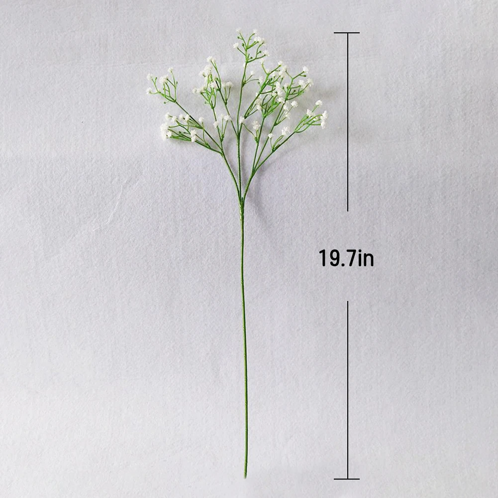 12 шт. искусственные детские дышащие Цветы Поддельные Гипсофилы DIY Цветочные