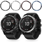 Металлический ободок кольцо для Garmin Fenix 6 весы Безель кольцо Простая установка клейкая крышка части Смарт часы Защита от царапин
