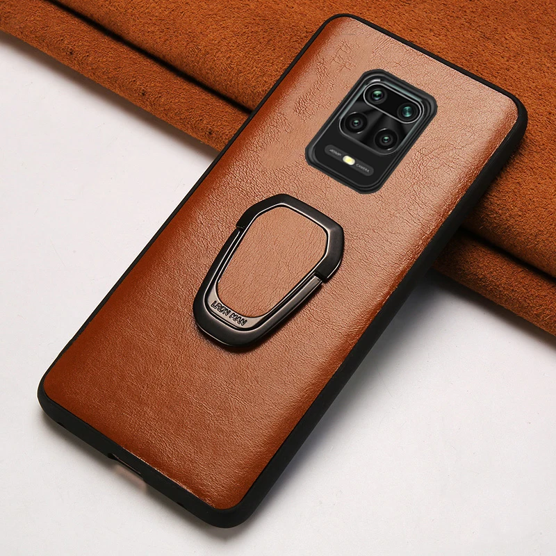 

Genuine Leather Phone Case For Xiaomi Redmi Note 9s 8 7 7A 6 6A K30 Mi 9 10 lite 9 se 9T Pro A2 A3 Mix 2s Max 3 Poco X2 F1 Cover